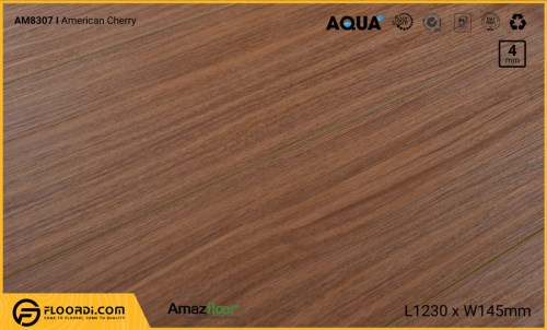Sàn nhựa AM8307 American Cherry - Công Ty Cổ Phần Floordi